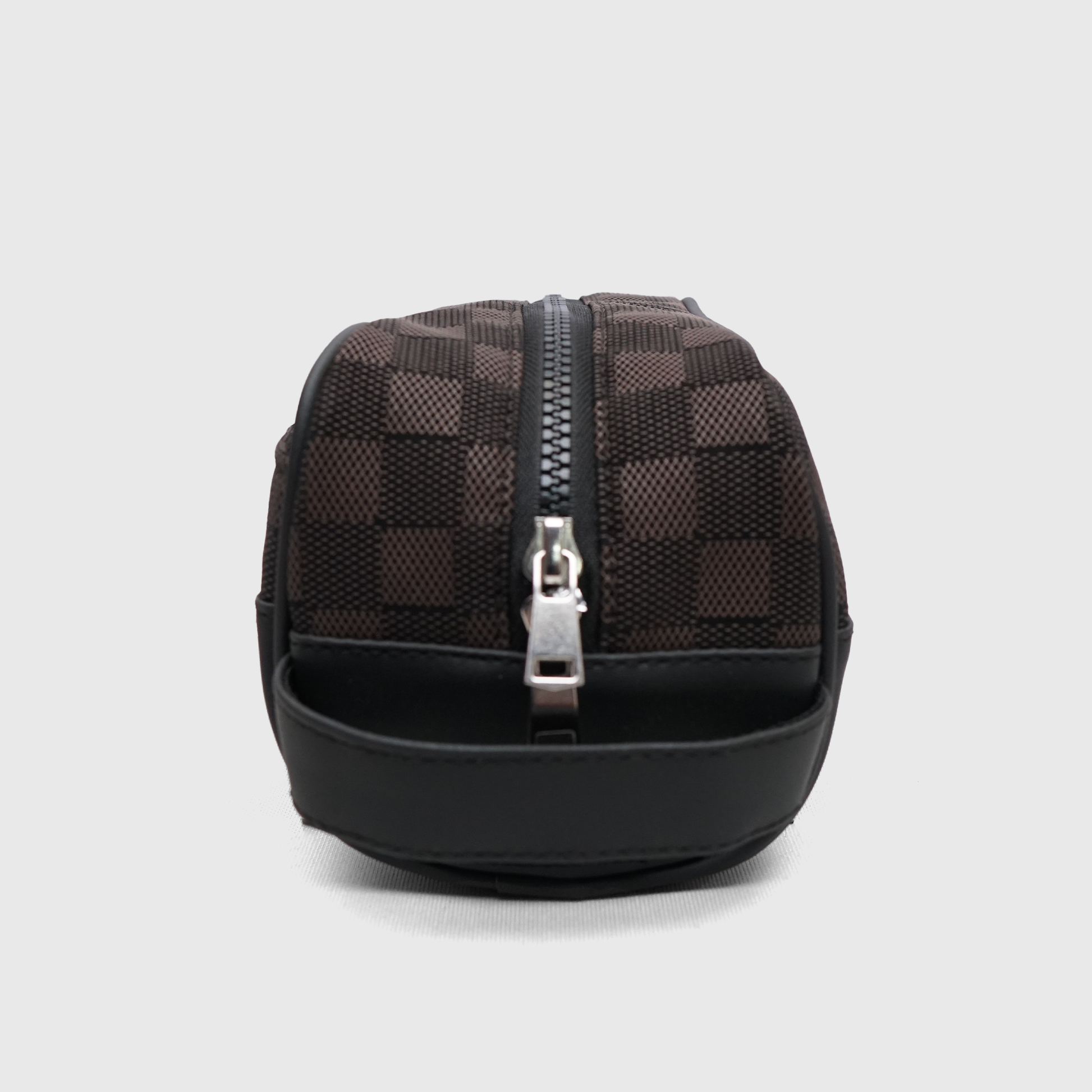 LV checkered toiletry bag with premium zip closure and travel-friendly compact design
Brown LV style checkered toiletry organizer bag with vegan leather detailing
Premium travel toiletry pouch for men and women with multiple storage compartments
Luxury checkered cosmetic and toiletry bag made in Faisalabad Pakistan
Stylish waterproof travel organizer bag with zip pockets and perfume holders
LV inspired toiletry travel bag for cosmetics, grooming essentials and accessories
Compact premium wash bag with padde