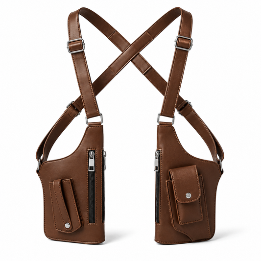 Premium Shoulder Bag Brown