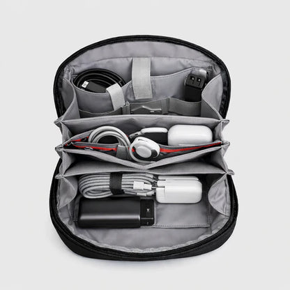 Daily Use Tech Organizer Pouch – Multi-Compartments