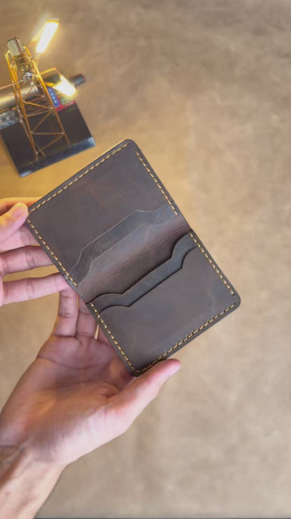 Vintage Minimalist Card Holder